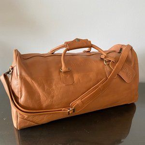 Marlboro Leather Duffel Bag